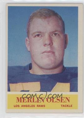 1964 Philadelphia - [Base] #91 - Merlin Olsen