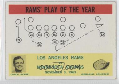 1964 Philadelphia - [Base] #98 - Rams' Play of the Year [Good to VG‑EX]