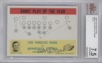 Rams' Play of the Year [BVG 7.5 NEAR MINT+]