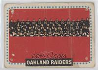 Oakland Raiders [Poor to Fair]