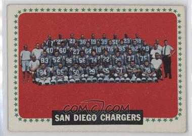 1964 Topps - [Base] #175 - San Diego Chargers Team