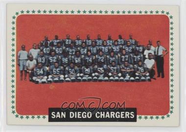 1964 Topps - [Base] #175 - San Diego Chargers Team