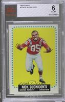 Nick Buoniconti [BVG 6 EX‑MT]