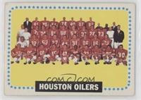 Houston Oilers Team [Good to VG‑EX]