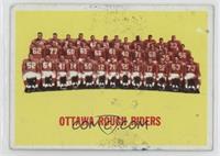 Ottawa Rough Riders Team [Poor to Fair]