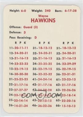 1965 APBA Football 1964 Season - [Base] #_WAHA - Wayne Hawkins