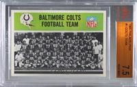 Baltimore Colts Team [BVG 7.5 NEAR MINT+]