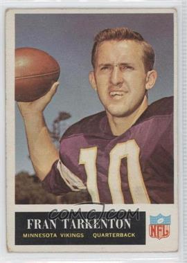 1965 Philadelphia - [Base] #110 - Fran Tarkenton [Good to VG‑EX]