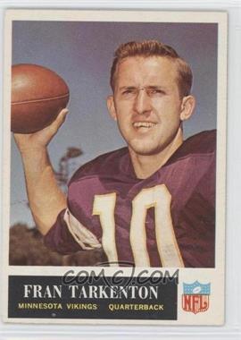 1965 Philadelphia - [Base] #110 - Fran Tarkenton