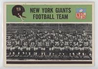 New York Giants Team