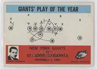 Giants' Play of the Year, Allie Sherman [Poor to Fair]