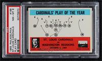 Cardinals' Play of the Year, Wally Lemm [PSA 8 NM‑MT]