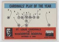 Cardinals' Play of the Year, Wally Lemm