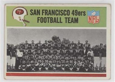 1965 Philadelphia - [Base] #169 - San Francisco 49ers Team [Good to VG‑EX]