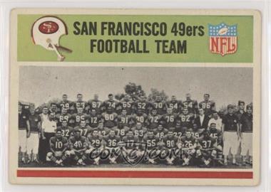 1965 Philadelphia - [Base] #169 - San Francisco 49ers Team [Good to VG‑EX]