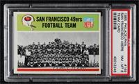 San Francisco 49ers Team [PSA 8 NM‑MT]
