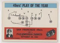 49ers' Play of the Year, Jack Christiansen