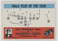 49ers' Play of the Year, Jack Christiansen [Good to VG‑EX]