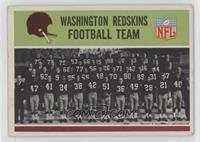 Washington Redskins Team [Good to VG‑EX]