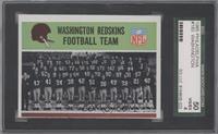 Washington Redskins Team [SGC 50 VG/EX 4]