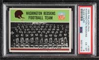 Washington Redskins Team [PSA 6 EX‑MT]