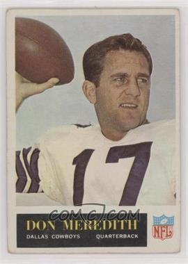 1965 Philadelphia - [Base] #50 - Don Meredith