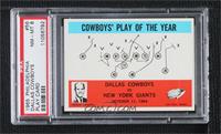 Cowboys' Play of the Year, Tom Landy [PSA 8 NM‑MT]