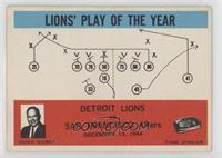 Lions' Play of the Year, Harry Gilmer