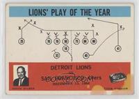 Lions' Play of the Year, Harry Gilmer [Poor to Fair]