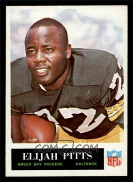 1965 Philadelphia - [Base] #80 - Elijah Pitts [EX MT]