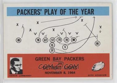 1965 Philadelphia - [Base] #84 - Packers' Play of the Year, Vince Lombardi