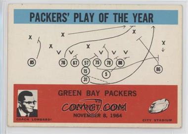 1965 Philadelphia - [Base] #84 - Packers' Play of the Year, Vince Lombardi