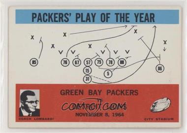 1965 Philadelphia - [Base] #84 - Packers' Play of the Year, Vince Lombardi