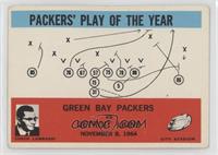 Packers' Play of the Year, Vince Lombardi [Good to VG‑EX]