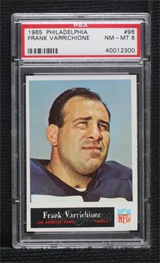 1965 Philadelphia - [Base] #96 - Frank Varrichione [PSA 8 NM‑MT]