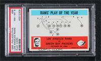 Rams' Play of the Year, Harland Svare [PSA 8 NM‑MT]