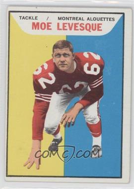 1965 Topps CFL - [Base] #70 - Moe Levesque