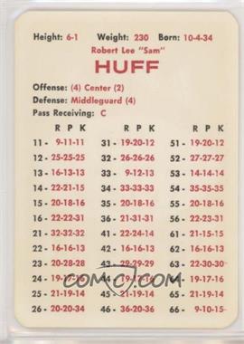 1966 APBA Football 1965 Season - [Base] #_SAHU - Sam Huff