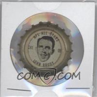 1966 Coca-Cola Bottle Caps - National All-Stars NFL - Coke #C41 - John Brodie [Good to VG‑EX]