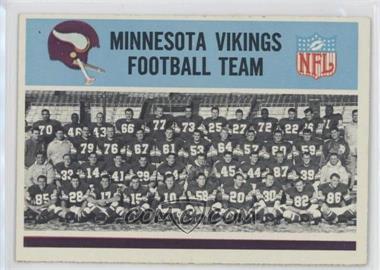 1966 Philadelphia - [Base] #105 - Minnesota Vikings Team [Good to VG‑EX]