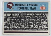 Minnesota Vikings Team [Good to VG‑EX]