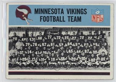 1966 Philadelphia - [Base] #105 - Minnesota Vikings Team [Good to VG‑EX]