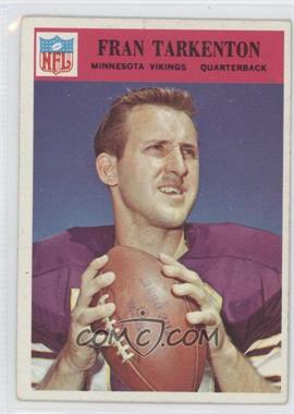 1966 Philadelphia - [Base] #114 - Fran Tarkenton [Good to VG‑EX]