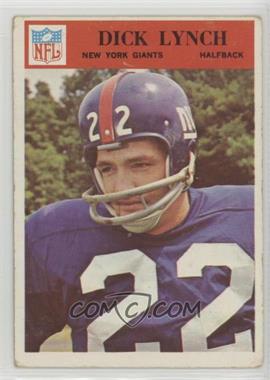 1966 Philadelphia - [Base] #126 - Dick Lynch [Good to VG‑EX]