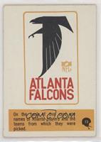 Atlanta Falcons Team [Good to VG‑EX]