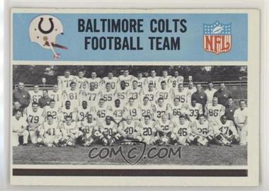 1966 Philadelphia - [Base] #14 - Baltimore Colts Team