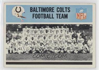 1966 Philadelphia - [Base] #14 - Baltimore Colts Team