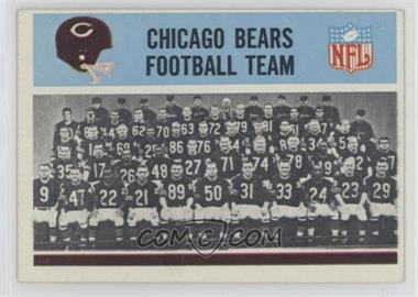 1966 Philadelphia - [Base] #27 - Chicago Bears Team [Poor to Fair]