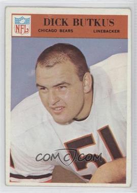 1966 Philadelphia - [Base] #31 - Dick Butkus [Good to VG‑EX]