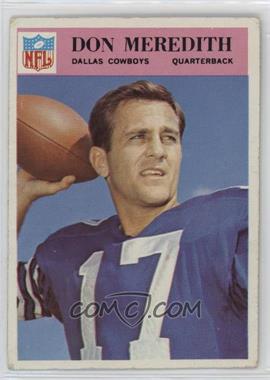 1966 Philadelphia - [Base] #61 - Don Meredith